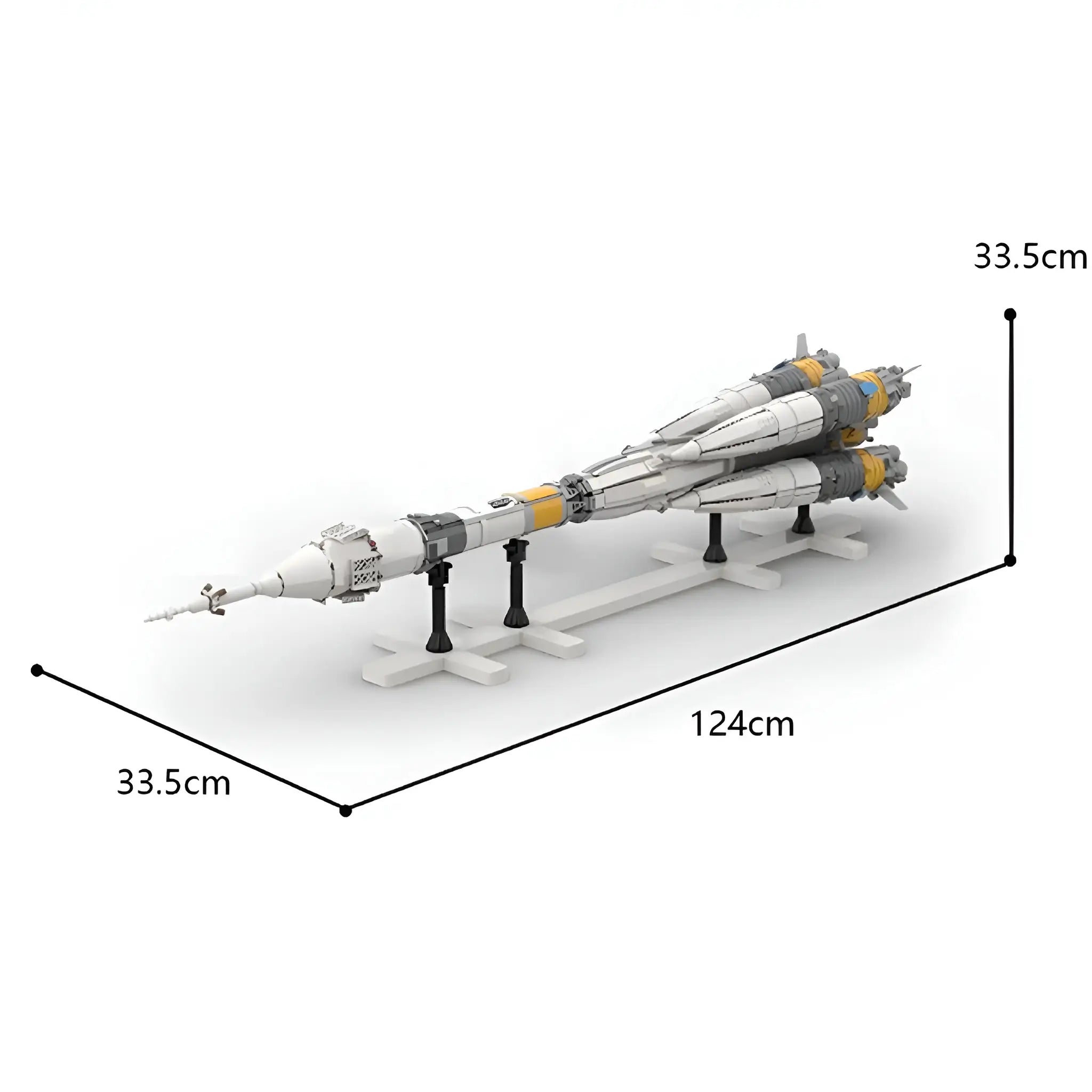 SOYUZ-FG-RAKETE | 3739 TEILE