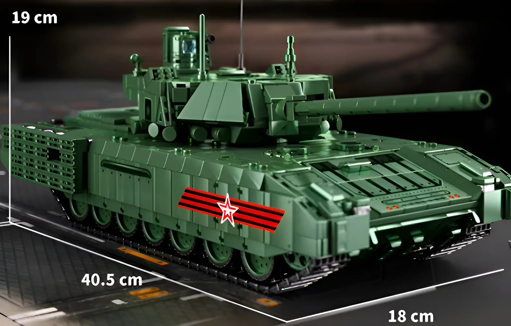 MILITÄR PANZER T-14 | 2326 TEILE