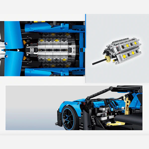 BLAUE MAMBA V3 | 3306 TEILE