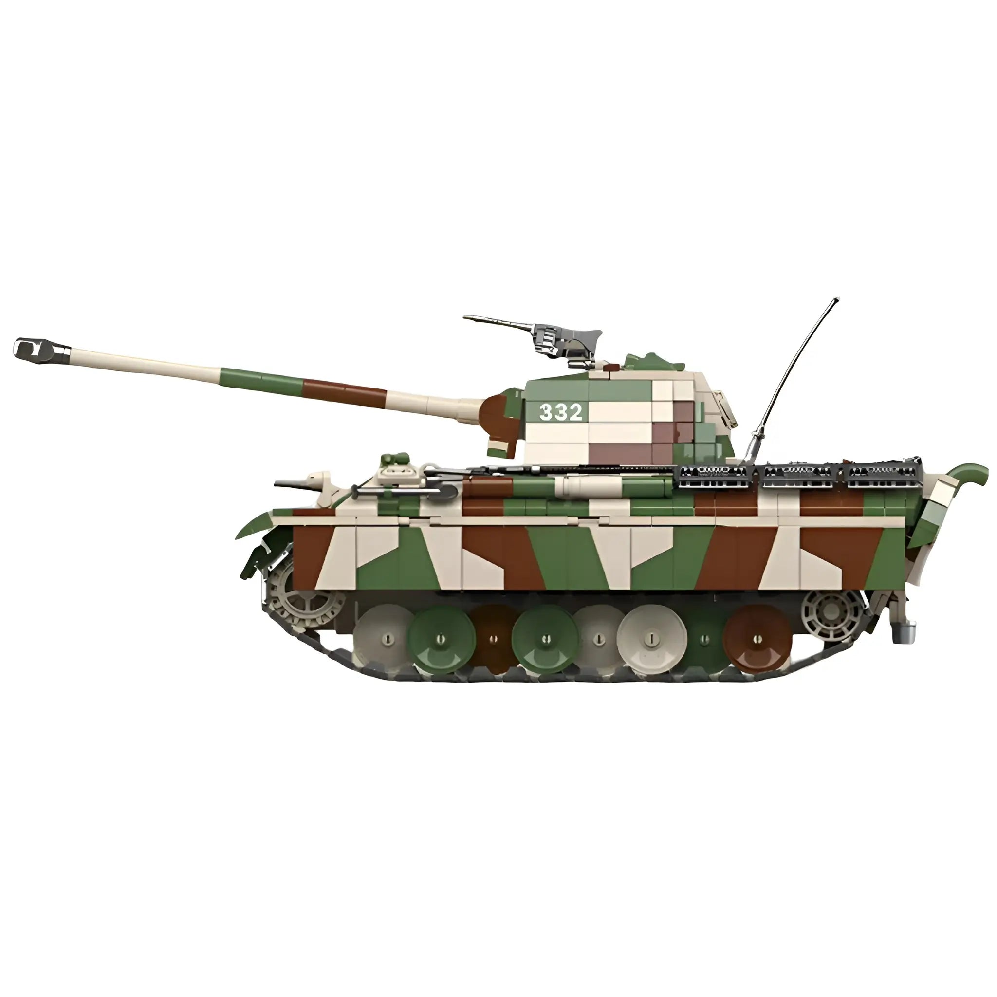 MILITÄR PANZERKAMPFWAGEN PANTHER | 2136 TEILE