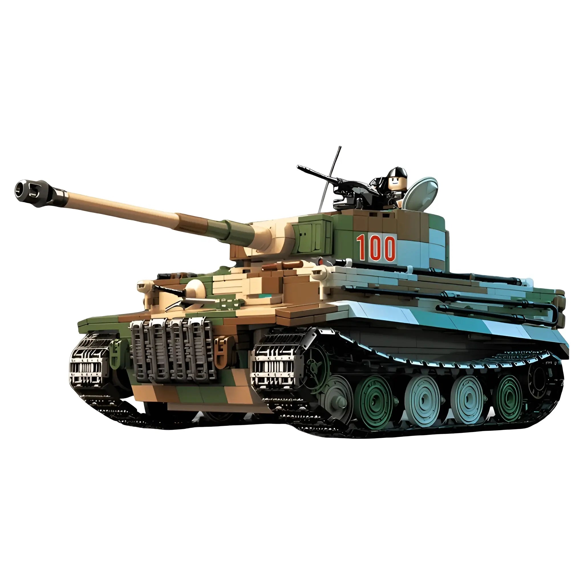 PANZERKAMPFWAGEN TIGER 1 | 2276 TEILE