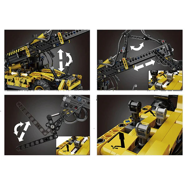 Pneumatischer Gabelstapler | 802 Teile