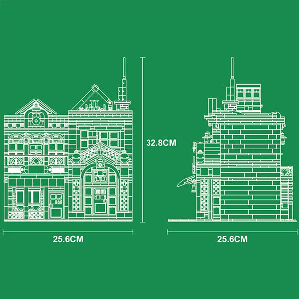 Französisches Restaurant | 3095 Teile